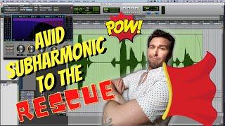 Avid Pro Subharmonic Plugin on Dialogue