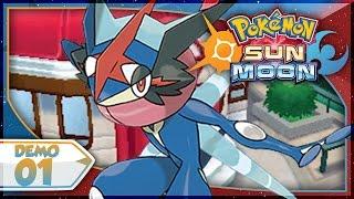 Pokemon Sun and Moon - FULL DEMO PLAYTHROUGH! [Nintendo 3DS Gameplay]