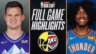 JAZZ at THUNDER | EMIRATES NBA CUP  | FULL GAME HIGHLIGHTS | December 3, 2024