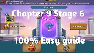 Lords mobile Vergeway chapter 9 Stage 6|Lords mobile Vergeway chapter 9 Stage 6 easiest guide