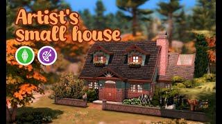 Artist's House┃The Sims 4┃Stop motion┃Base game+Artist Studio Kit┃NoCC