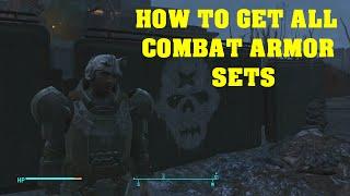 FALLOUT 4 - How To Get All Combat Armor Sets