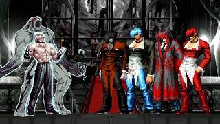 [KOF Mugen] Atlas Rugal vs Iori Yagami Team