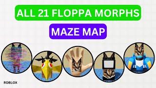 How To Find All Floppas in Maze Map | Roblox Find The Floppa Morphs