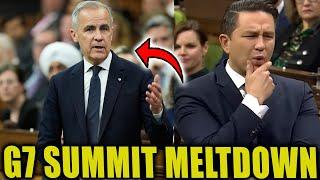 Mark Carney MELTDOWN Over Trump At G7 Summit Question Period  | June 16 , 2025