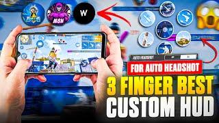 BEST CUSTOM HUD FOR 3 FINGER CLAW | MY CUSTOM HUD SECRET TRICKS WITH HANDCAM #2 #3fingerhud