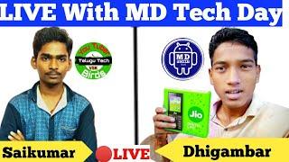 Live With MD Tech Day In Telugu Tech Birds