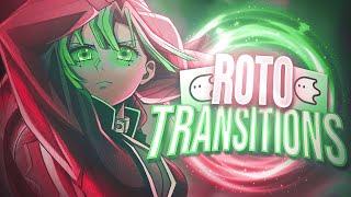 ROTO Style Transitions / Blurrr AMV Edit Tutorial