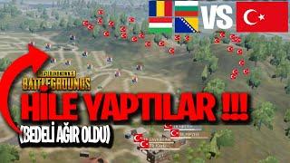 HİLE YAPTILAR! AMA BEDELİ AĞIR OLDU!  Türkiye VS Balkan Ülkeleri 32 VS 32 Dostluk Maçı (2.OYUN) PUBG