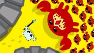 Found Boss King Crab in Starve.io