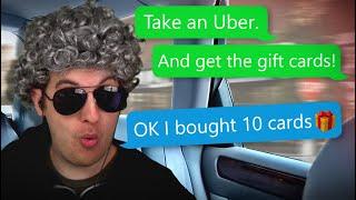 Can Scammers Trust Grandma To Uber With $5,000 ?