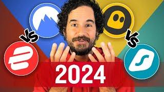 ¡Comparación de las 4 mejores VPNs en 2024! | NordVPN vs Surfshark VPN vs ExpressVPN vs Cyberghost