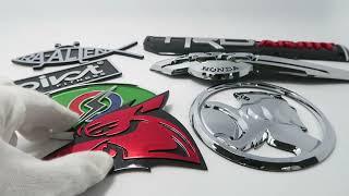 Custom ABS 3D Plastic Car Emblem- Plastic Car Emblem Maker