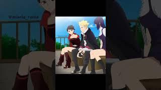 Gak bahaya ta ️️ || cinta segitiga || #boruto #sarada #sumire #animeedits #ffypシ #anime