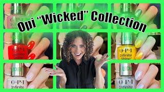 New Opi "Wicked" Infinite Shine Collection | Review with comparisons!