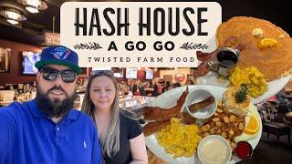 Las Vegas Vlog Birthday Trip Last Day - Hash House A Go Go | Group Slot Pull At Horseshoe | Cosmo