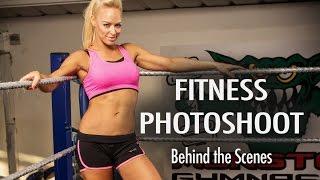 UKDFBA Fitness Model Hayley Steele Photoshoot Behind the Scenes with Gareth Dix