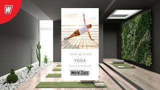 YOGA с Александром Кривенцовым | 3 февраля 2021 | Онлайн-тренировки World Class