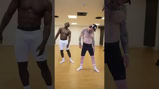Just Two Besties Doing A Workout... 