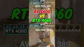 RX 6600 vs RTX 4060 - Who Wins? #benchmark