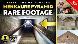 EXCLUSIVE: RARE Footage from the Pyramid of Menkaure: A Complete Walkthrough | Ancient Architects