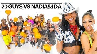 20 GUYS VS 2 INFLUENCERS: NADIA & IDA