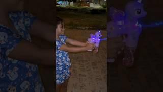 Bubbles look beautiful at night