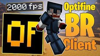 MCPE Optifine BR Client V6 (Clean UI,Custom Capes,No Particales)Fps Boost+