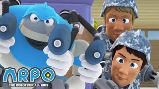 Arpo vs the ARMY! - Arpo the Robot |  Funny Cartoons for Kids | Kids Series | Animation