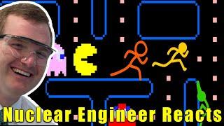 Nuclear Engineer Reacts to Animation vs. Arcade Games by Alan Becker