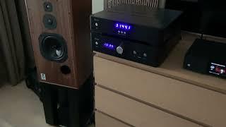 Audio gd R7 mk2 + HE1 , Plinius SA103, Harbeth SHL5 Plus XD - Train Song