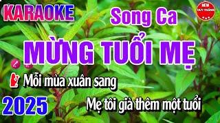 Mừng Tuổi Mẹ Karaoke Song Ca - New Duy Thắng