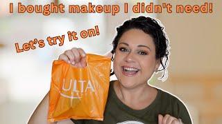 Impulse purchases from Ulta & Sephora sales! Makeup haul & try on!