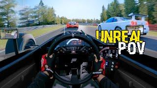 90s F1 FULL SEND at Nordschleife with Traffic | Fanatec CSL DD