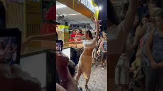 Elmira belly dancer with crazy ice cream man #bellydance #dance #восточныетанцы #çılgındondurmacı