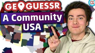 NEW US GEOGUESSR MAP!! A Community USA (Play Along)