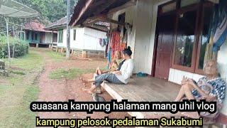 suasana sore hari di kampung halaman mang uhil,vlog pedesaan