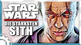 STAR WARS: Die Top 5 STÄRKSTEN Sith (Legends & Kanon)