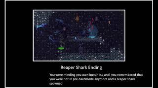 (terraria calamity mod) Abyss all endings