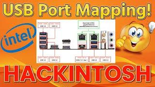 EASY USB Port Mapping on Intel Hackintosh 2020