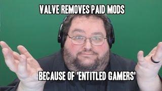 Steam Removed Paid Mods Because of "Entitled Gamers"?