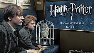 The Hogwarts Express | Train Ride + Rain ◈ Harry Potter Prisoner of Azkaban inspired ASMR Ambience