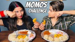 Momos Eating Challenge | @YashalsMukbang