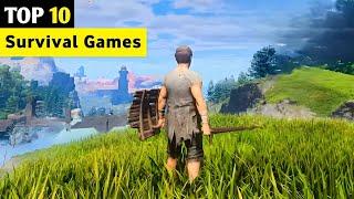 Top 10 Best REALISTIC SURVIVAL Games for Android & iOS 2024 | Best High Graphics Games