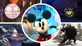 Disney Epic Mickey: Rebrushed - All Bosses + Ending [No Damage]