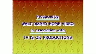 Disney’s Sing Along Songs End Credits (1994-2003) in G Major