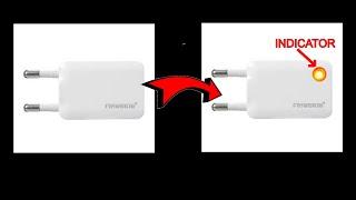 How to add an Indicator in a charger | Red LED | Aay Zee Hacks