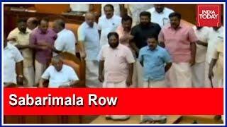 Kerala Assembly Adjourns After Congress UDF MLAs Cause Ruckus Over Sabarimala