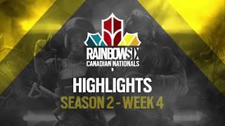 Rainbow Six Canadian Nationals: Online Circuit 2 | Week 4 Highlights Reel | Ubisoft [NA]