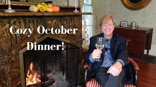 Creating a COZY Three Course Dinner to Celebrate October! Easy Recipes!